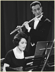 Anne-Marie Beckensteiner and Maxence Larrieu